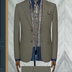 Moss Green Wedding Suit