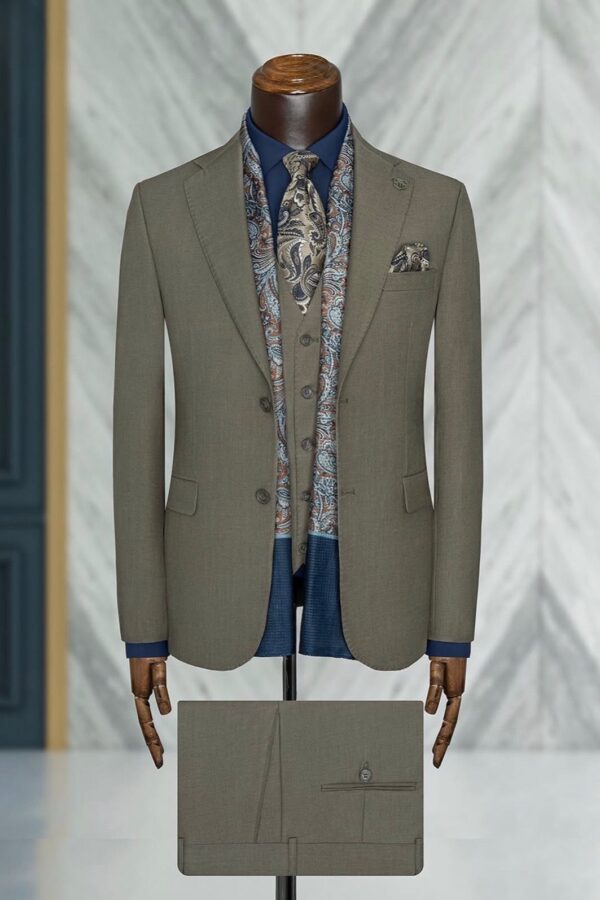 Moss Green Wedding Suit